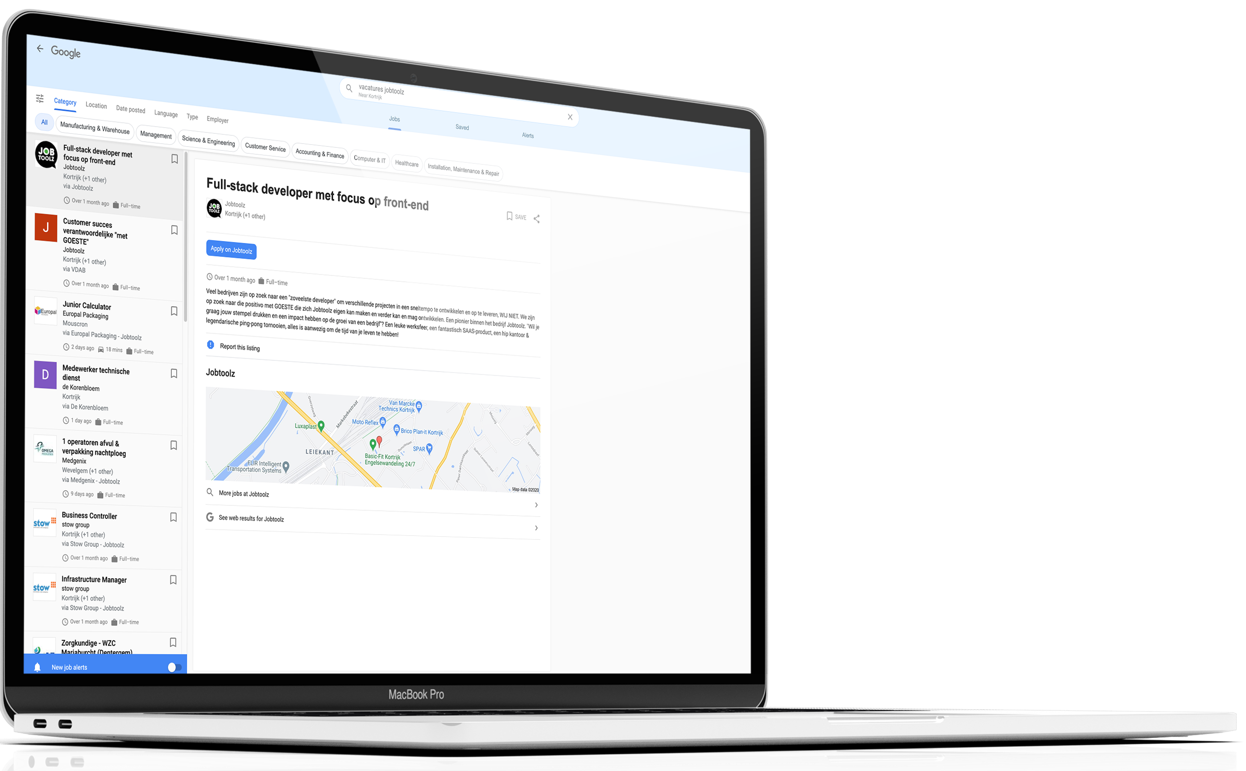 How do my jobs appear on Google for Jobs?